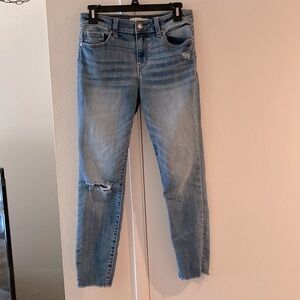 EUNINA MID RISE SKINNY JEANS SIZE 7